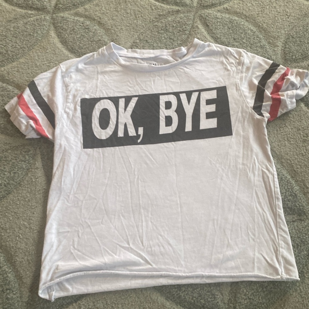 Small used graphic T shirt